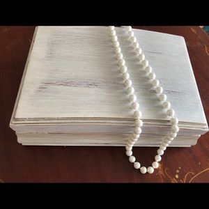 Farmhouse  wooden jewelry box